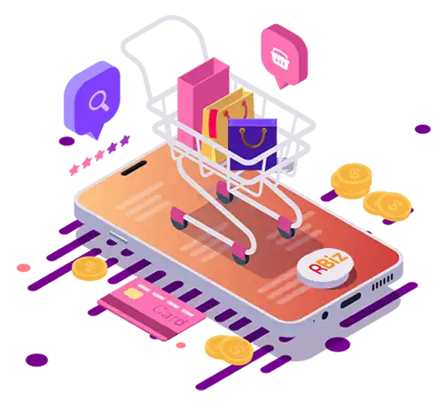 RBiz operations across marketplace, supply chain, and offline distribution