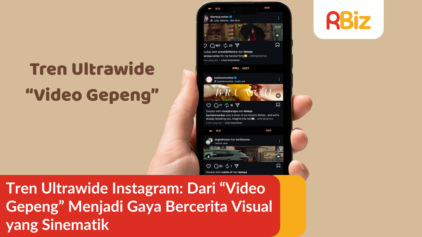 Tren Ultrawide Instagram: Dari “Video Gepeng” Menjadi Gaya Bercerita Visual yang Sinematik