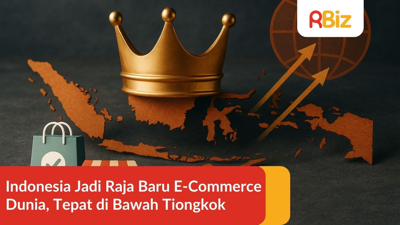 Indonesia Jadi Raja Baru E-Commerce Dunia, Tepat di Bawah Tiongkok