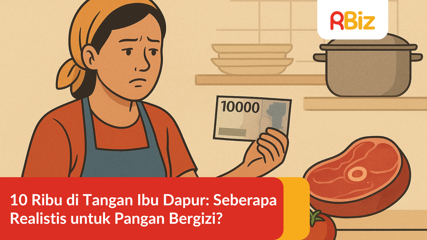 10 Ribu di Tangan Ibu Dapur: Seberapa Realistis untuk Pangan Bergizi?