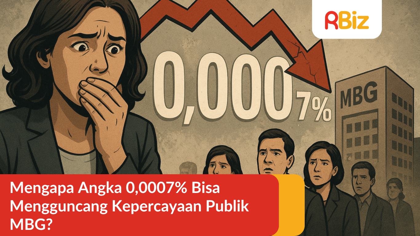 Mengapa Angka 0,0007% Bisa Mengguncang Kepercayaan Publik MBG?