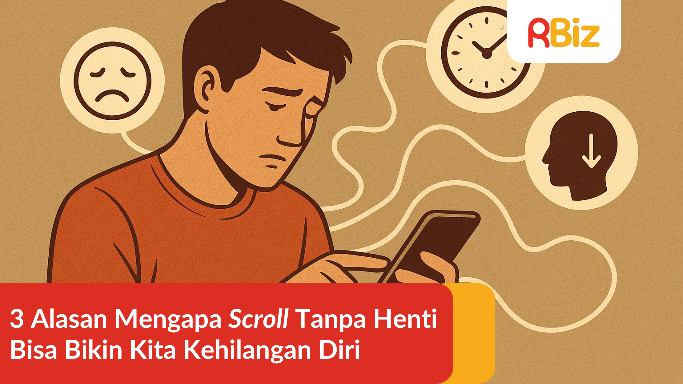 3 Alasan Mengapa Scroll Tanpa Henti Bisa Bikin Kita Kehilangan Diri