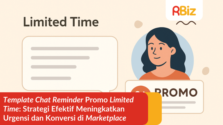 Template Chat Reminder Promo Limited Time: Strategi Efektif Meningkatkan Urgensi dan Konversi di Marketplace