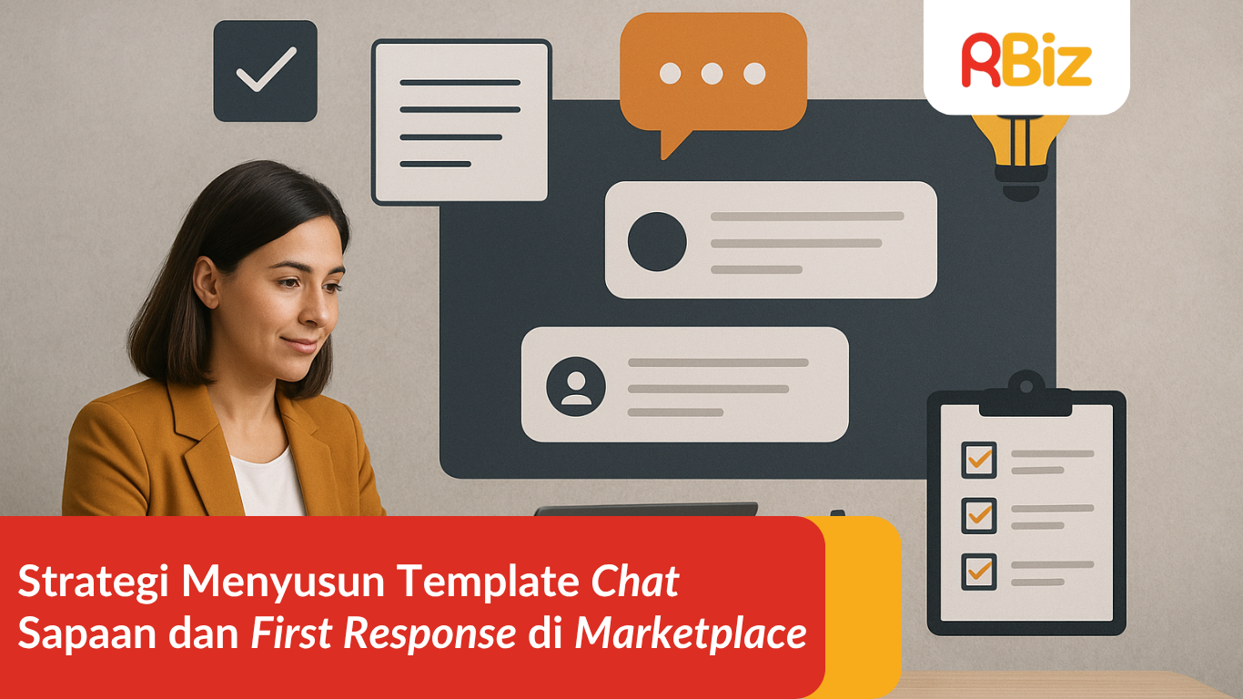 Strategi Menyusun Template Chat Sapaan dan First Response di Marketplace
