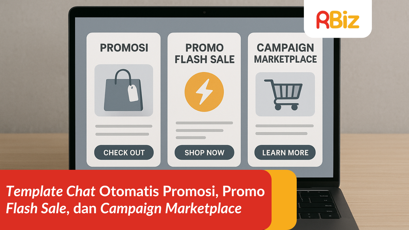 Template Chat Otomatis Promosi, Promo Flash Sale, dan Campaign Marketplace