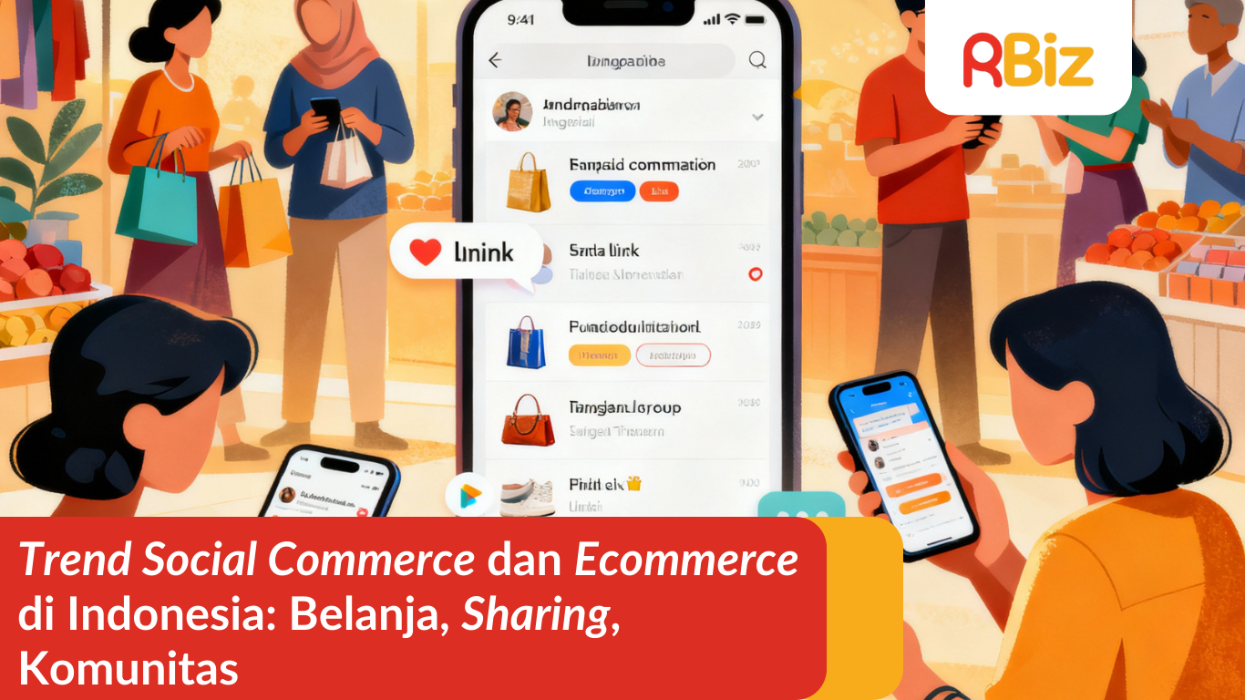 Trend Social Commerce dan Ecommerce di Indonesia: Belanja, Sharing, Komunitas