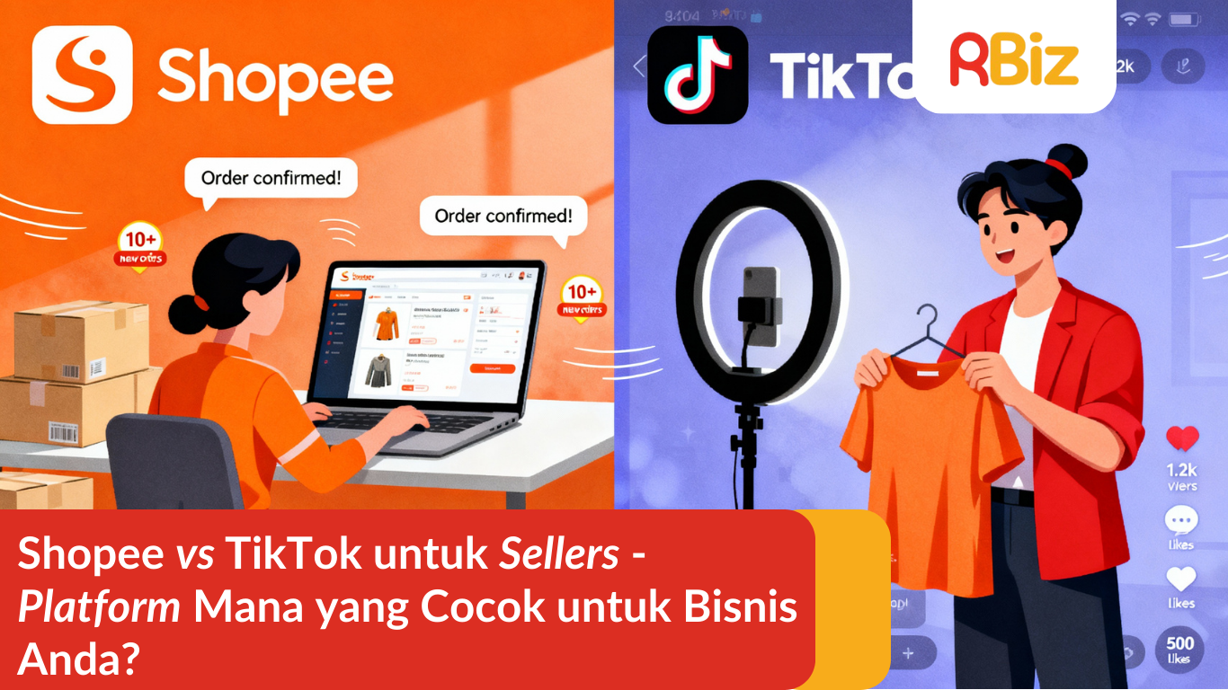 Shopee vs TikTok untuk Sellers - Platform Mana yang Cocok untuk Bisnis Anda?