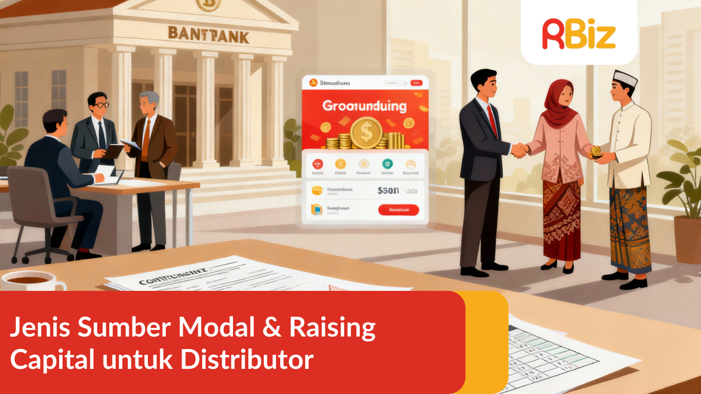 Jenis Sumber Modal & Raising Capital untuk Distributor