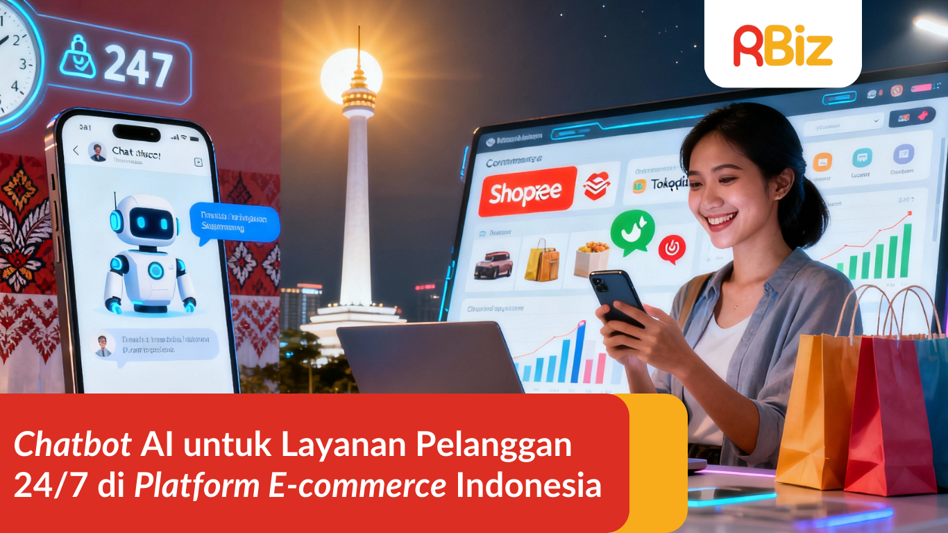 Chatbot AI untuk Layanan Pelanggan 24/7 di Platform E-commerce Indonesia