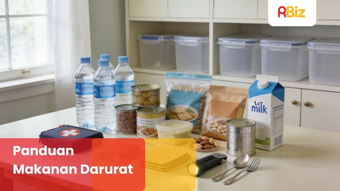 Panduan Makanan Darurat untuk Rumah Checklist 72 Jam, Penyimpanan, dan Cara Rotasi Stok