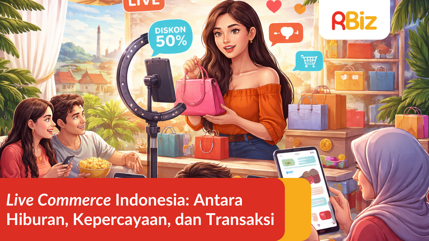 Live Commerce Indonesia: Antara Hiburan, Kepercayaan, dan Transaksi