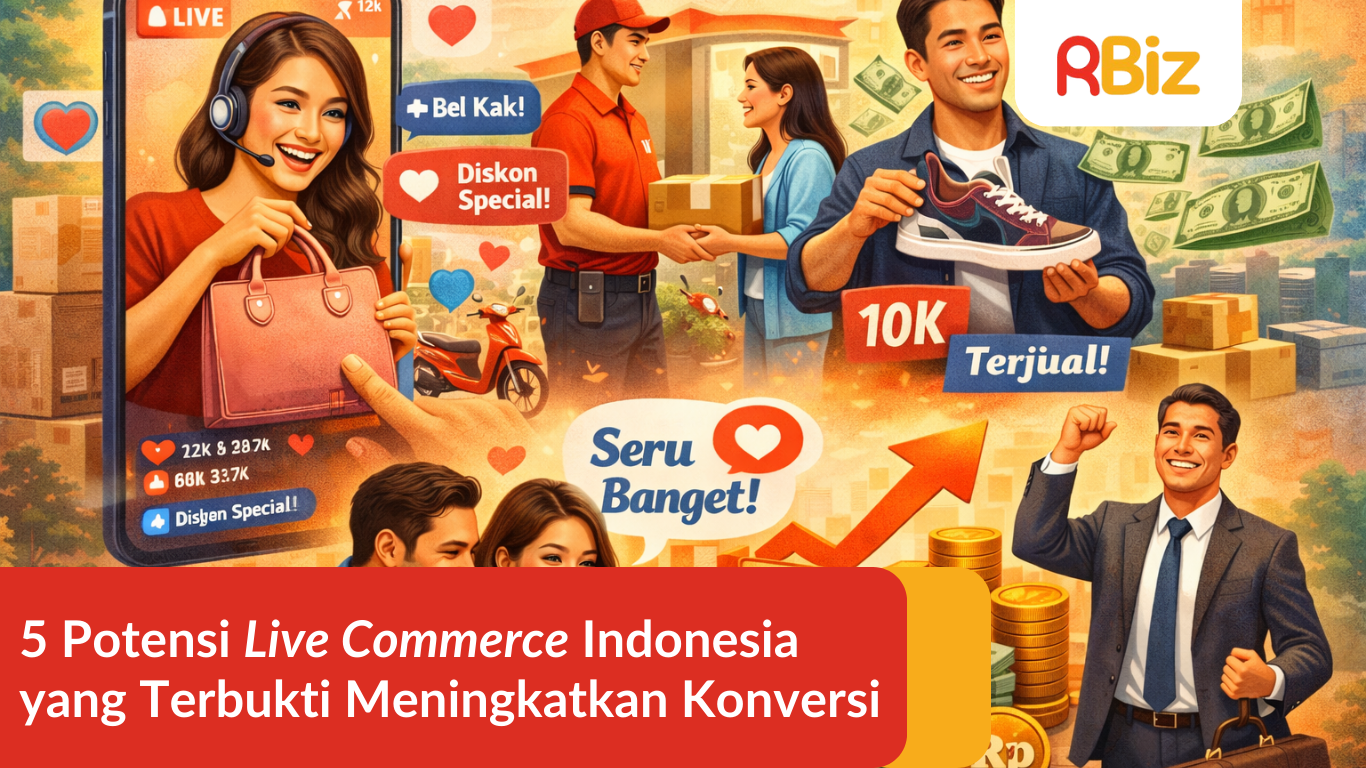 5 Potensi Live Commerce Indonesia yang Terbukti Meningkatkan Konversi