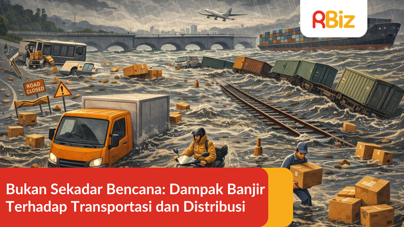 Bukan Sekadar Bencana: Dampak Banjir Terhadap Transportasi dan Distribusi