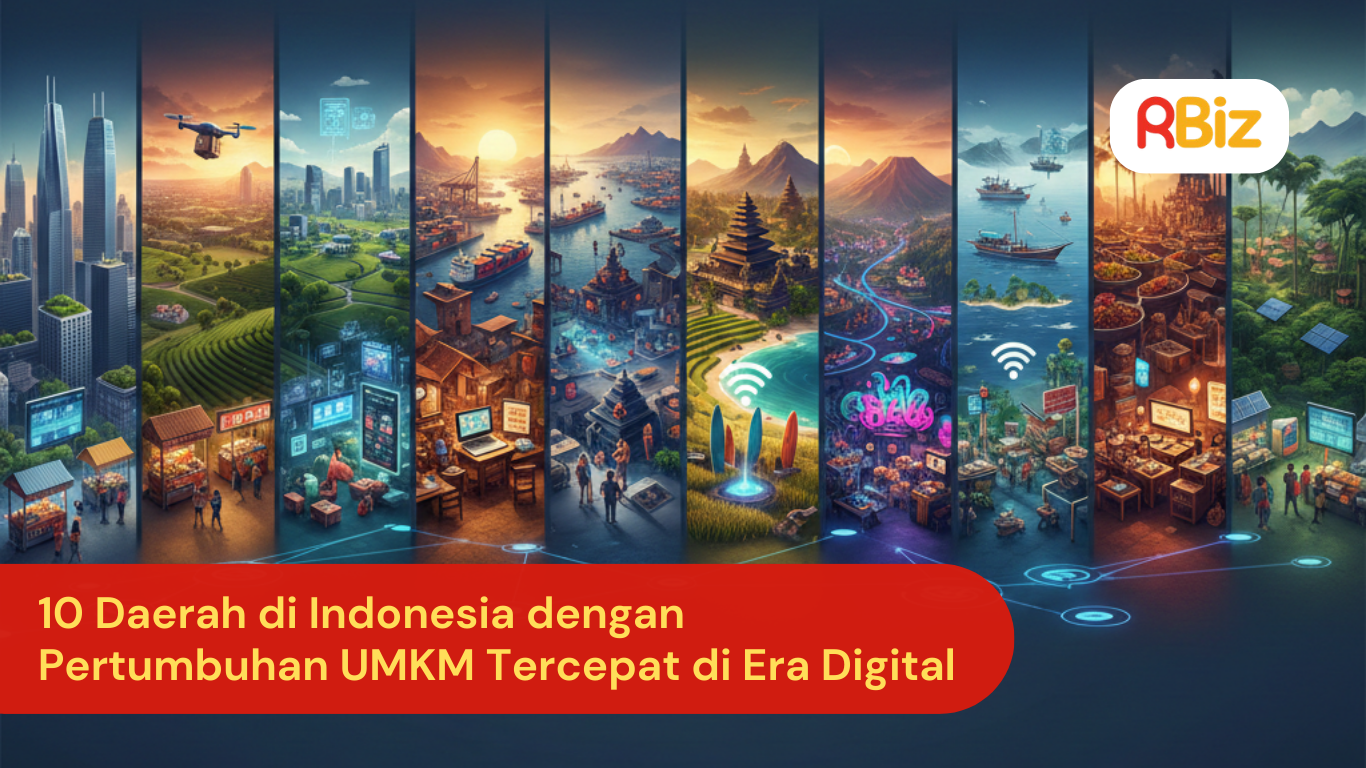 10 Daerah di Indonesia dengan Pertumbuhan UMKM Tercepat di Era Digital