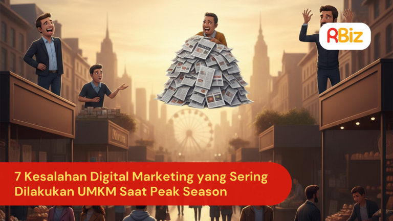 7 Kesalahan Digital Marketing yang Sering Dilakukan UMKM Saat Peak Season