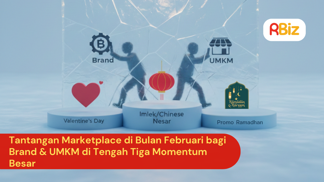 Tantangan Marketplace di Bulan Februari bagi Brand & UMKM di Tengah Tiga Momentum Besar