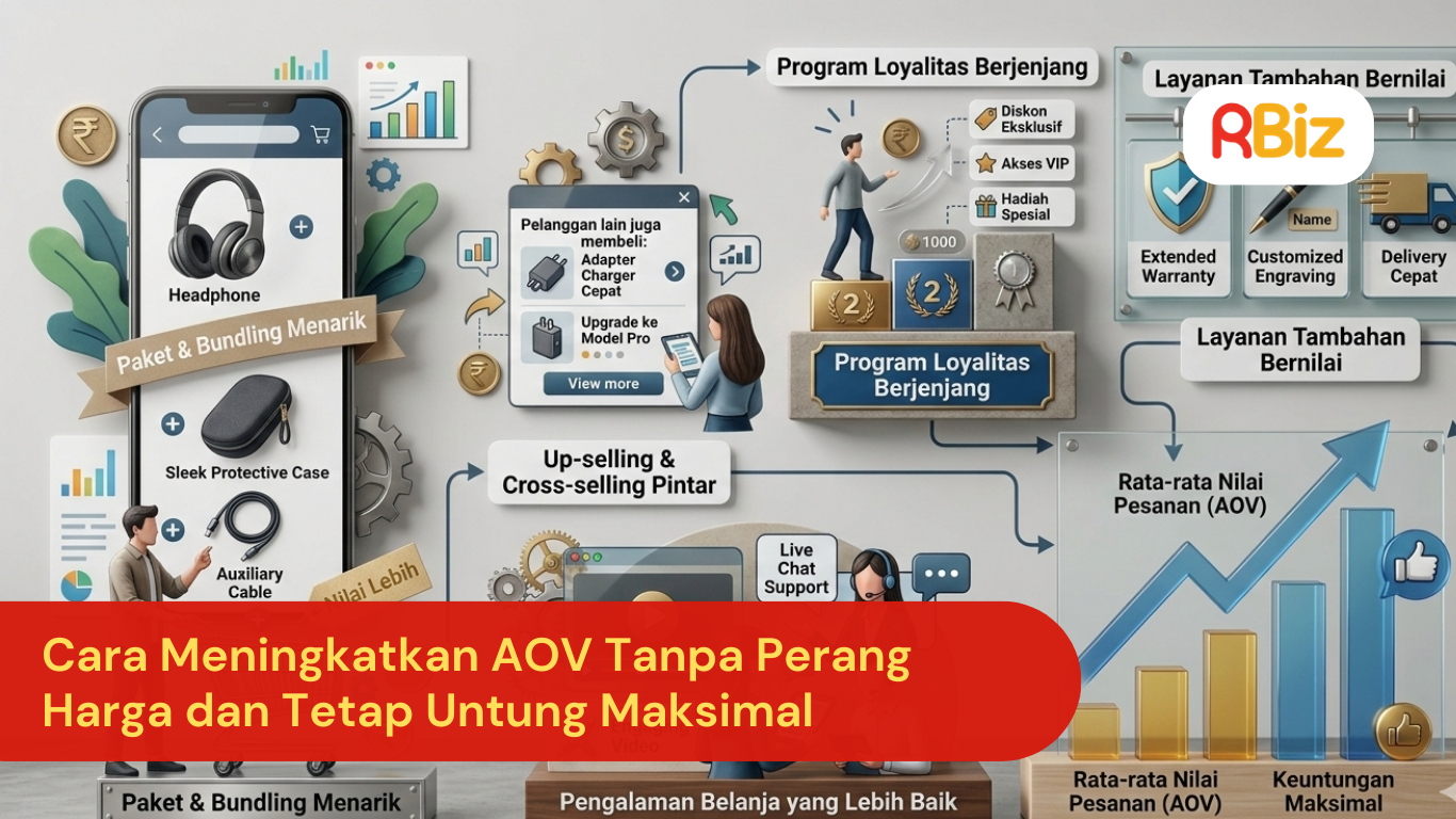 Cara Meningkatkan AOV Tanpa Perang Harga dan Tetap Untung Maksimal