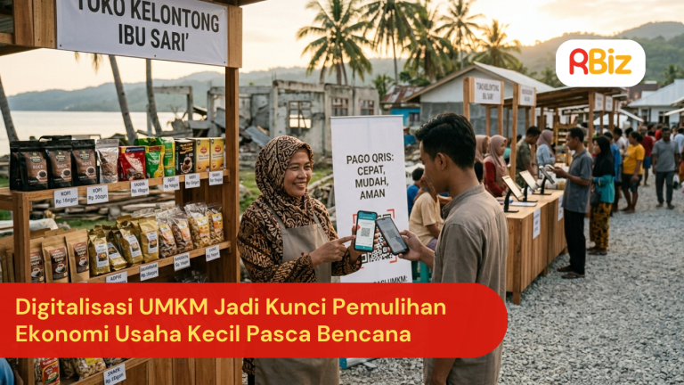 Digitalisasi UMKM Jadi Kunci Pemulihan Ekonomi Usaha Kecil Pasca Bencana