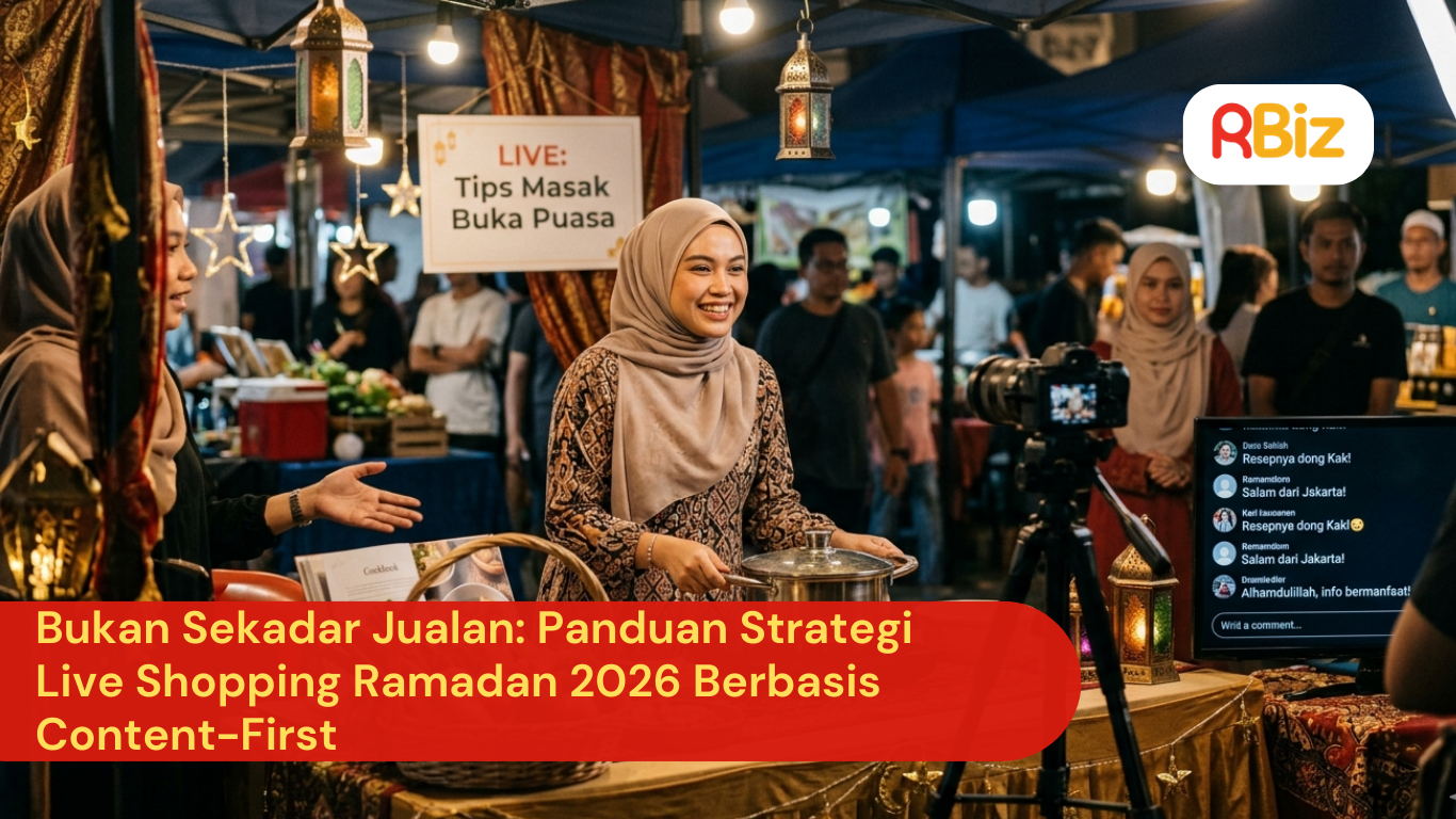 Bukan Sekadar Jualan: Panduan Strategi Live Shopping Ramadan 2026 Berbasis Content-First