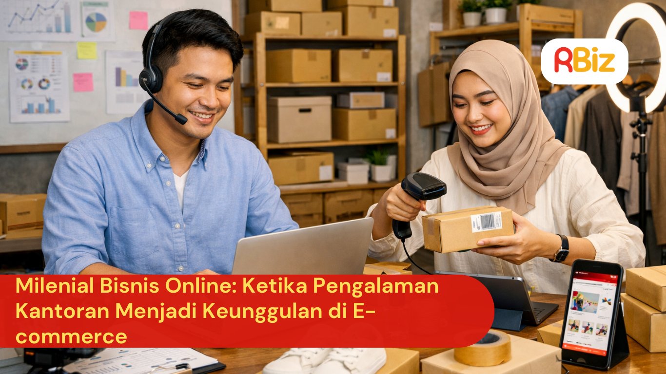 Milenial Bisnis Online: Ketika Pengalaman Kantoran Menjadi Keunggulan di E-commerce