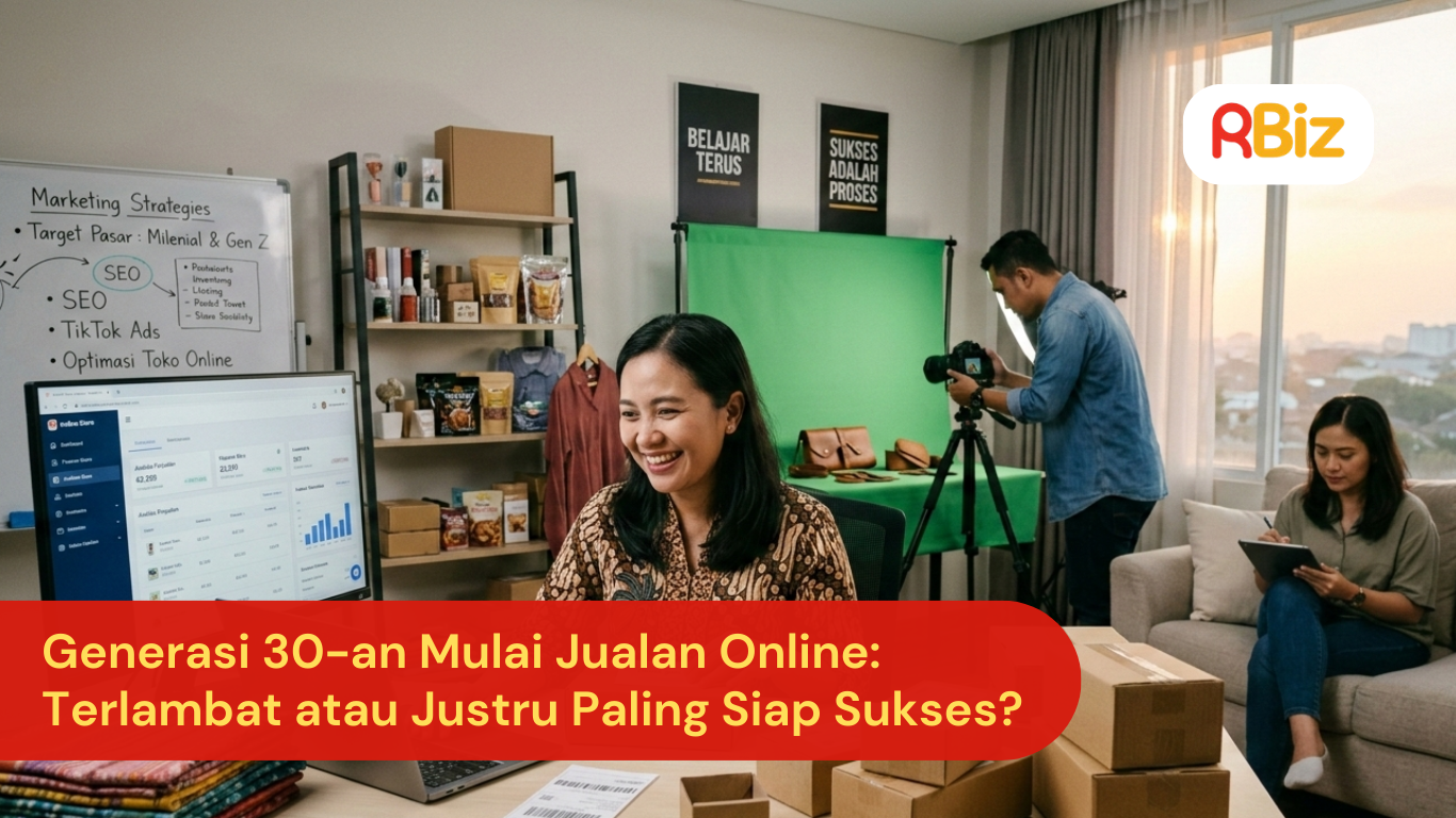 Generasi 30-an Mulai Jualan Online: Terlambat atau Justru Paling Siap Sukses?
