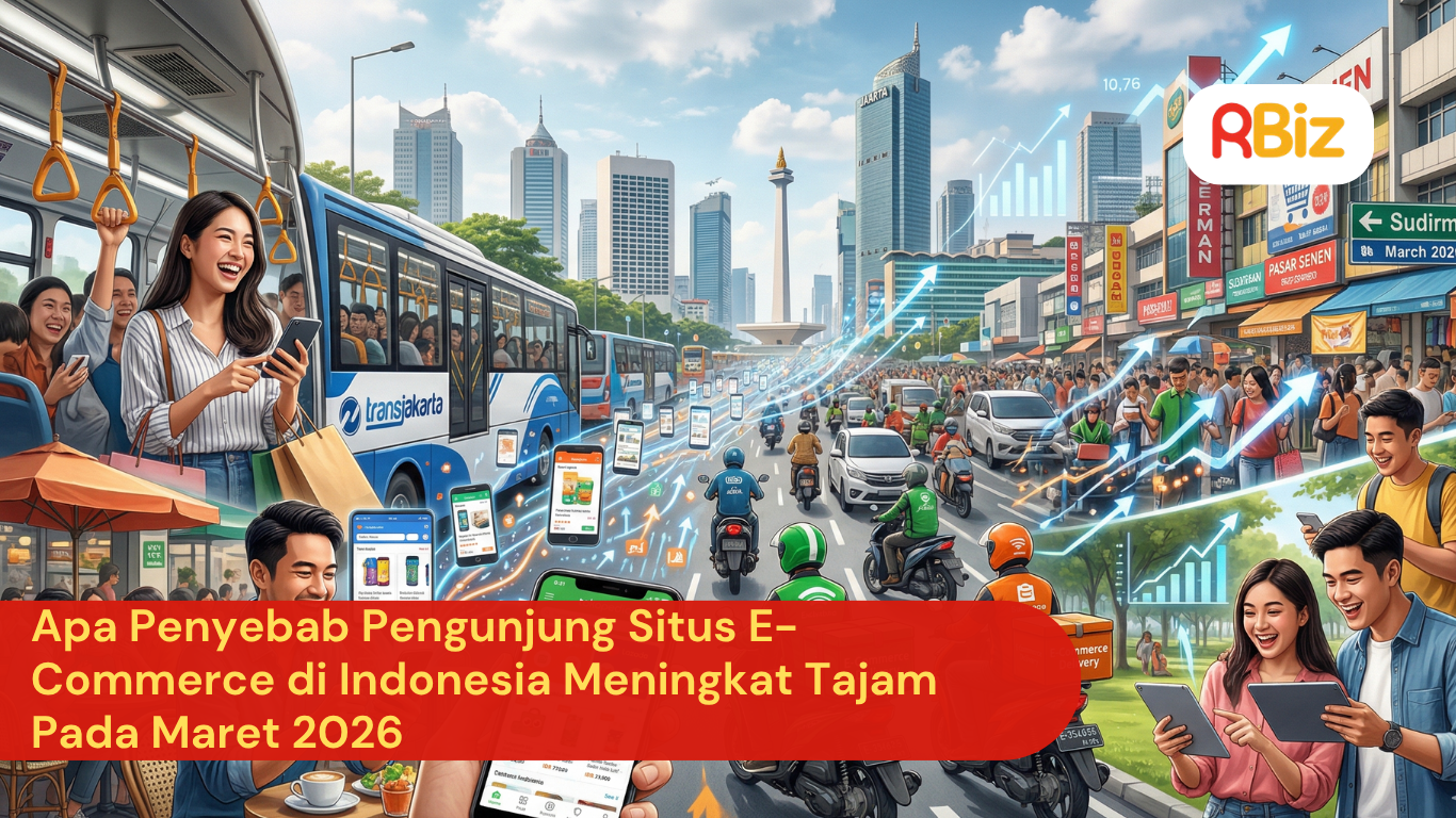 Apa Penyebab Pengunjung Situs E-Commerce di Indonesia Meningkat Tajam Pada Maret 2026