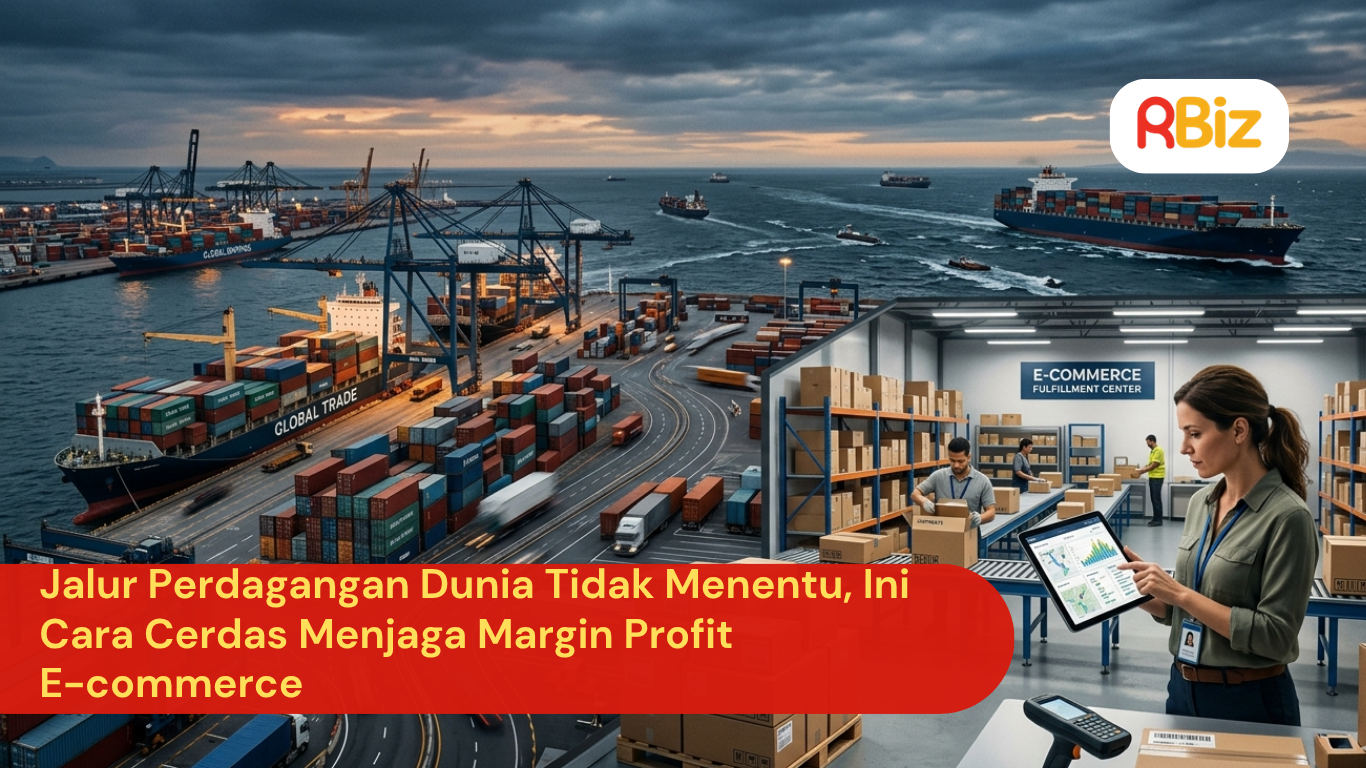 Jalur Perdagangan Dunia Tidak Menentu, Ini Cara Cerdas Menjaga Margin Profit E-commerce