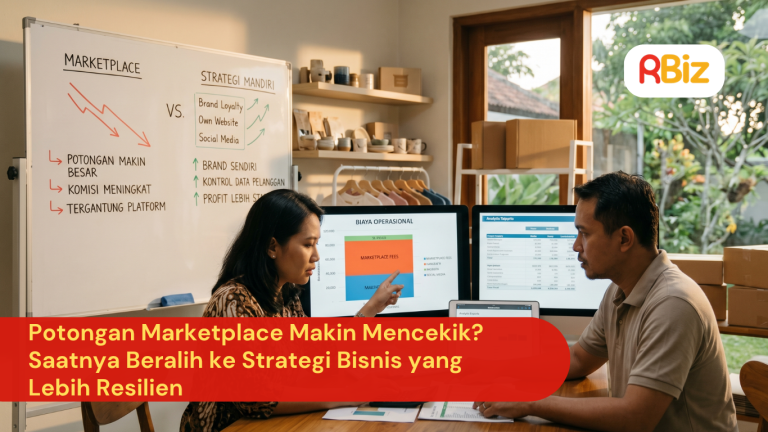 Potongan Marketplace Makin Mencekik? Saatnya Beralih ke Strategi Bisnis yang Lebih Resilien