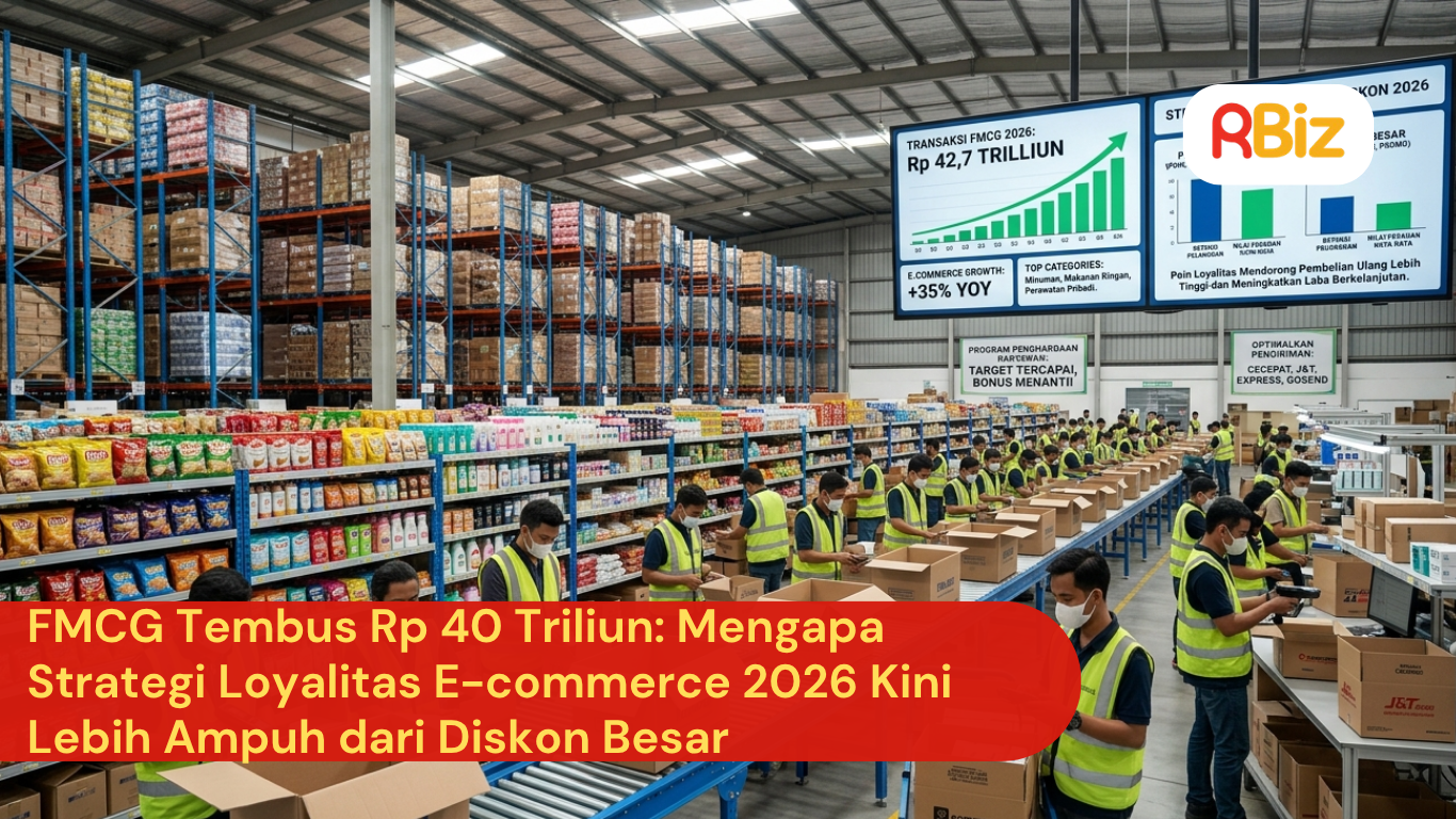 FMCG Tembus Rp 40 Triliun: Mengapa Strategi Loyalitas E-commerce 2026 Kini Lebih Ampuh dari Diskon Besar