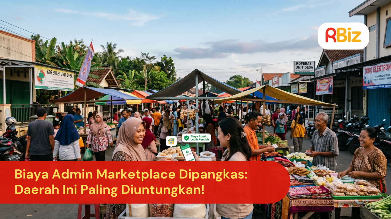 Biaya Admin Marketplace Dipangkas: Daerah Ini Paling Diuntungkan!