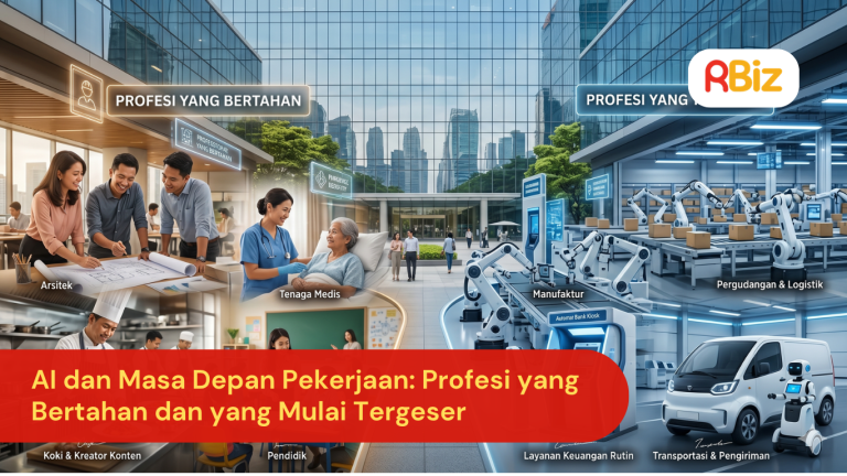 AI dan Masa Depan Pekerjaan: Profesi yang Bertahan dan yang Mulai Tergeser