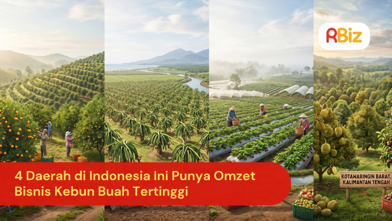 4 Daerah di Indonesia Ini Punya Omzet Bisnis Kebun Buah Tertinggi