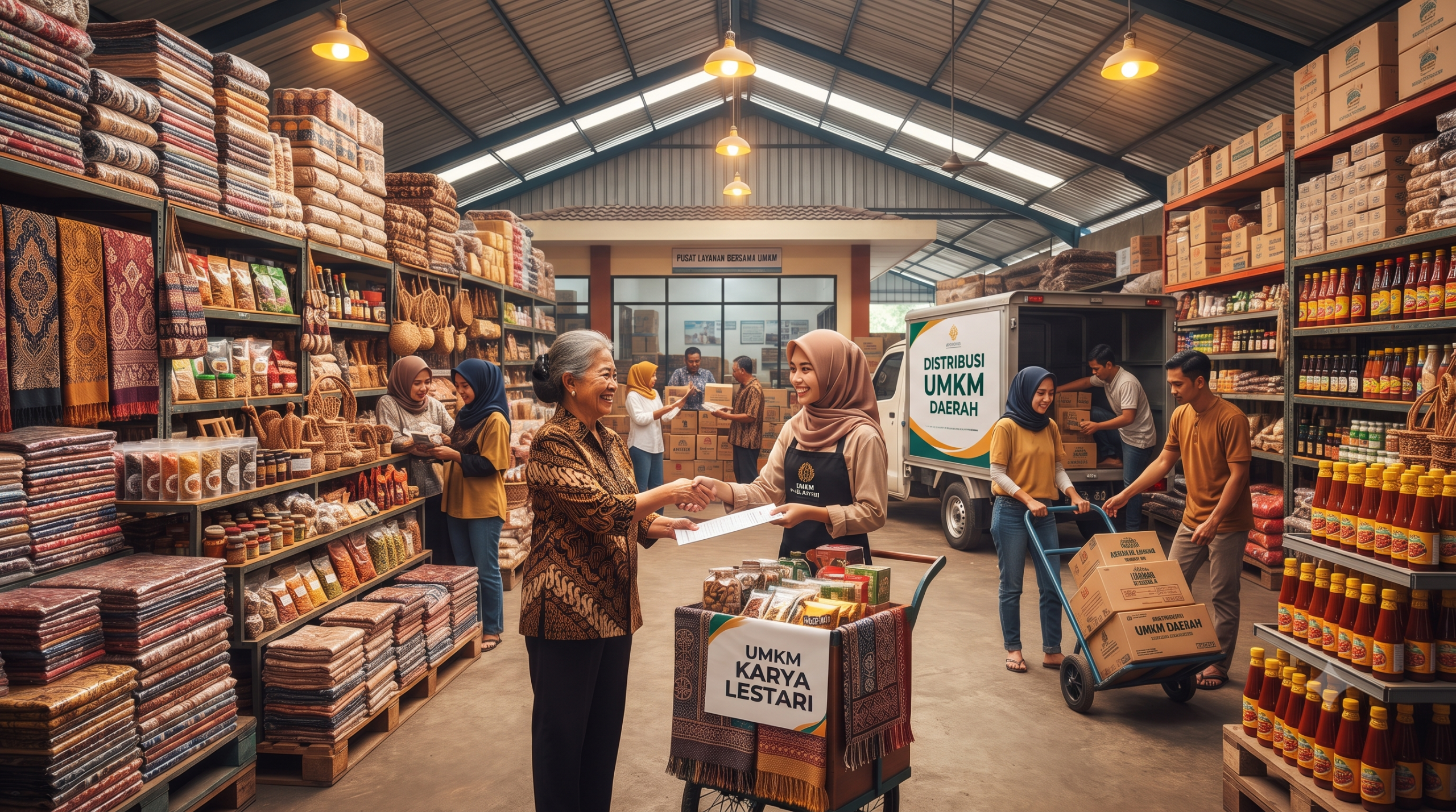 Rahasia Pusat Grosir Lokal Jadi Penopang Utama Bisnis UMKM Daerah