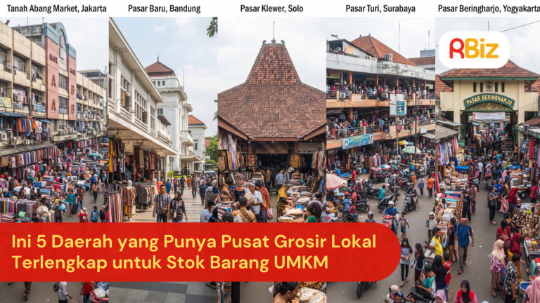 Ini 5 Daerah yang Punya Pusat Grosir Lokal Terlengkap untuk Stok Barang UMKM