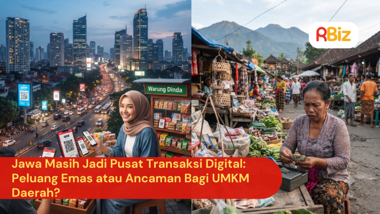 Jawa Masih Jadi Pusat Transaksi Digital: Peluang Emas atau Ancaman Bagi UMKM Daerah?