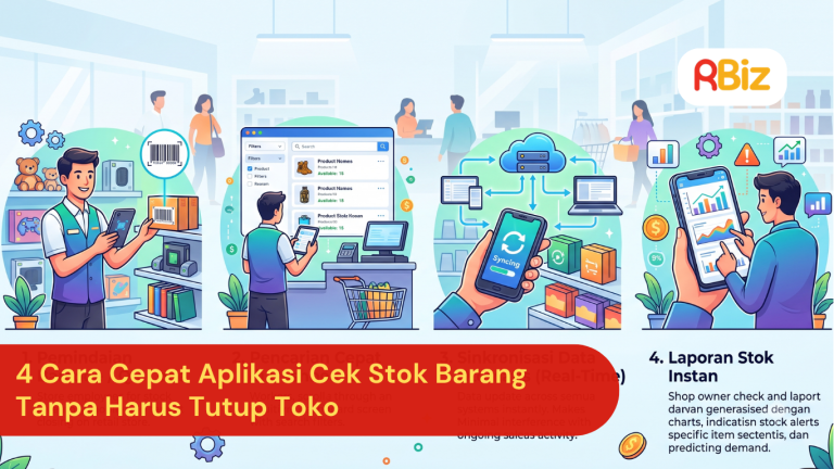 4 Cara Cepat Aplikasi Cek Stok Barang Tanpa Harus Tutup Toko