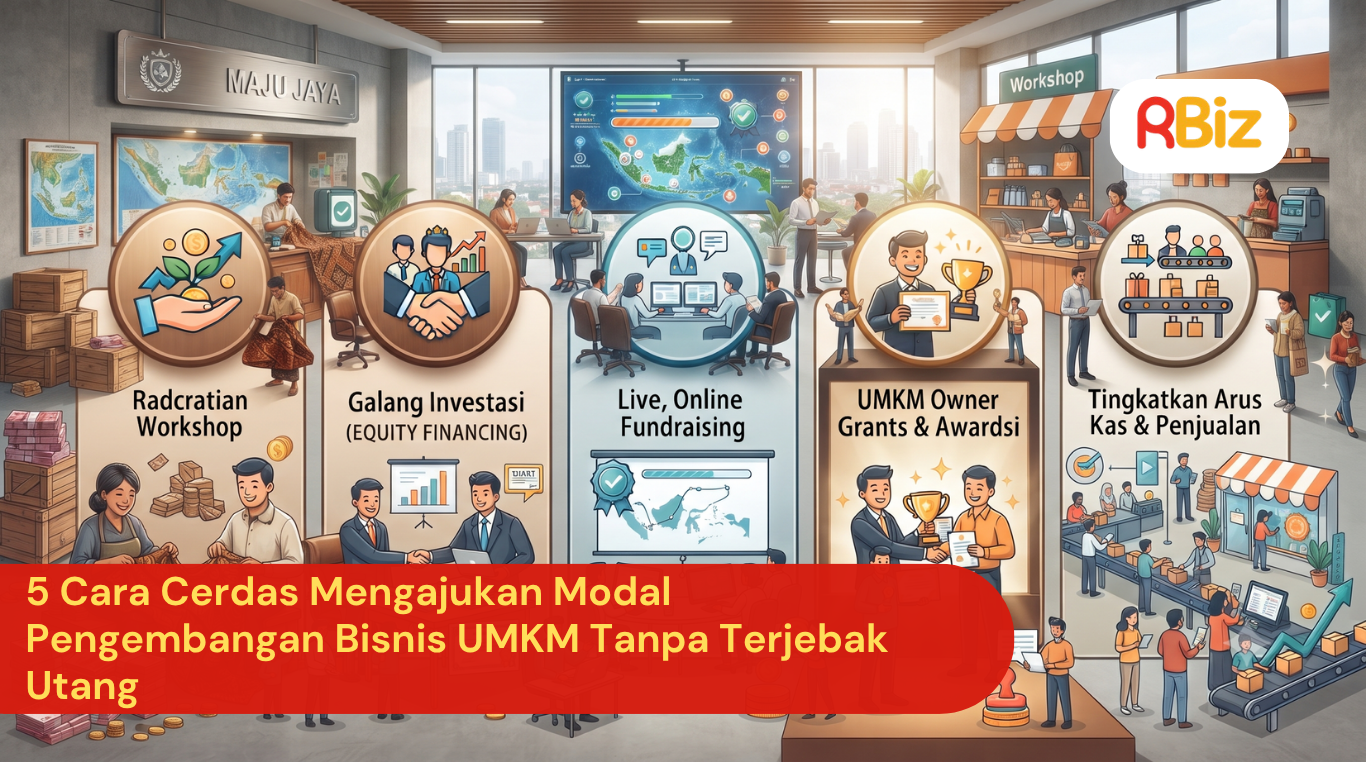 5 Cara Cerdas Mengajukan Modal Pengembangan Bisnis UMKM Tanpa Terjebak Utang